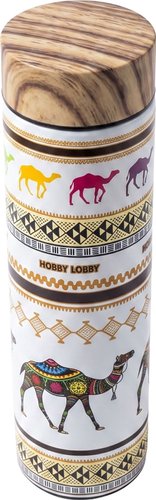 Термос Hobby Lobby HB-070 (500мл, белый с рисунком)