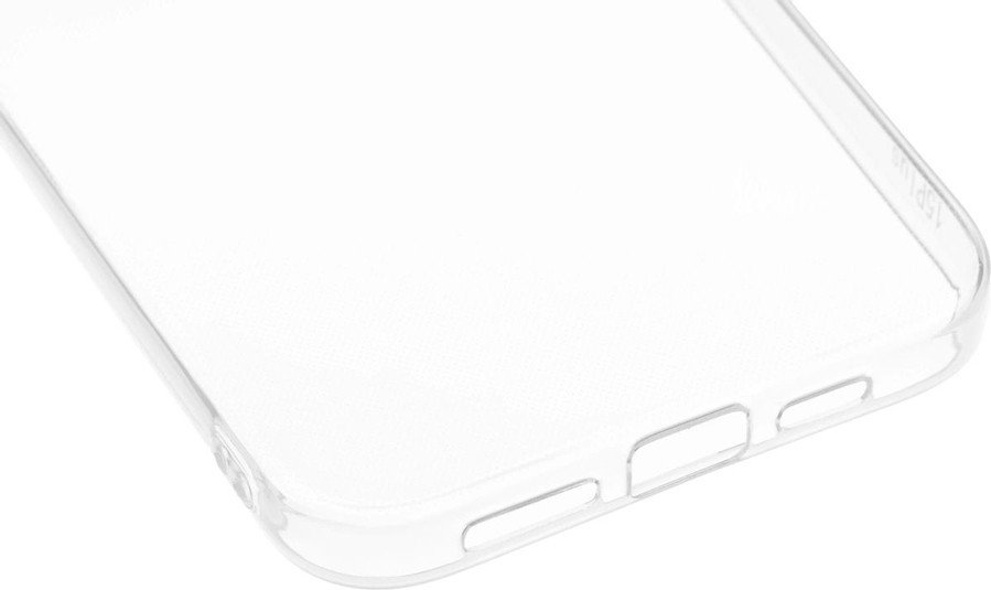 Чехол для телефона BoraSCO Silicone Case для Apple iPhone 15 Plus 72410 (прозрачный)