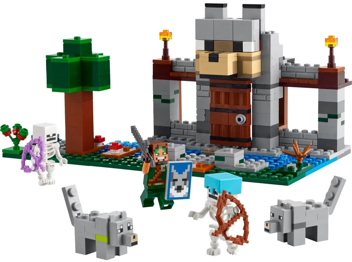 Конструктор LEGO Minecraft 21261 Волчья крепость