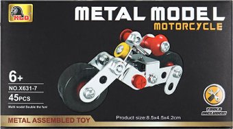 Металлический конструктор Darvish Metal model Motorcycle SR-T-4792D