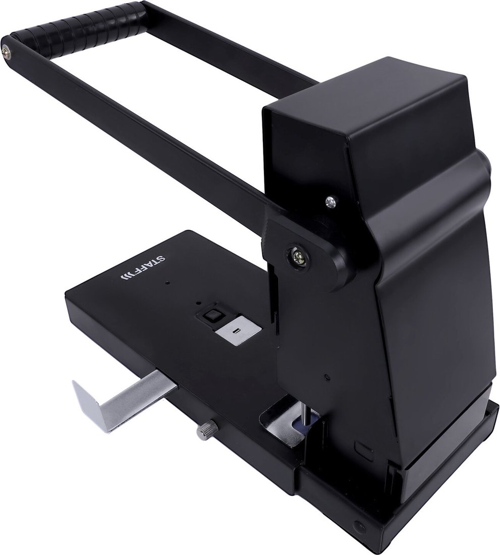 Дырокол Staff Heavy Duty Eco 274242 (черный)