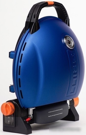 Портативный газовый гриль O-grill 800T (синий)