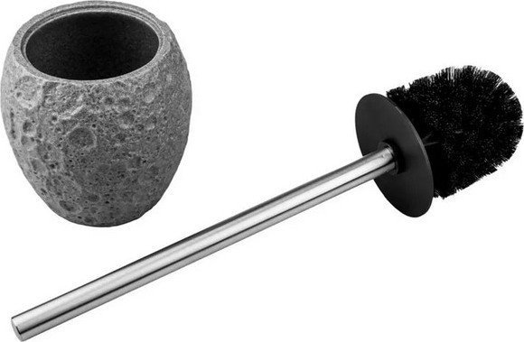 Ершик для унитаза Perfecto Linea Moon Stone 35-384464 (серый)