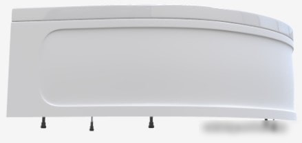 Ванна 1Марка Aura 150x105 R (с каркасом и экраном)