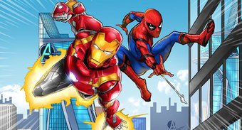 Фотообои Arthata Fotooboi-SpiderMan-67 (500x270)