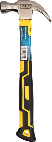 Молоток Deli Гвоздодер YS EDL5001 (250г, фибергласовая рукоятка)