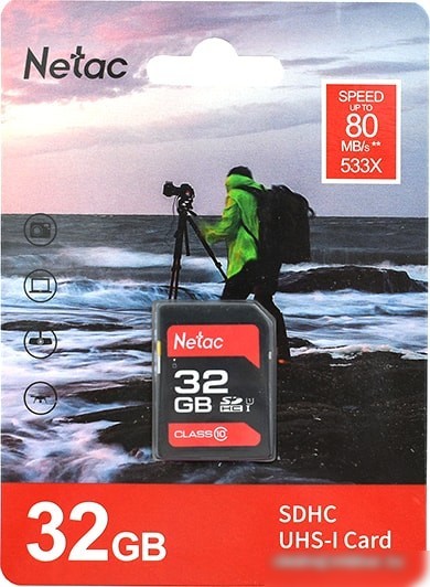 Карта памяти Netac P600 32GB NT02P600STN-032G-R