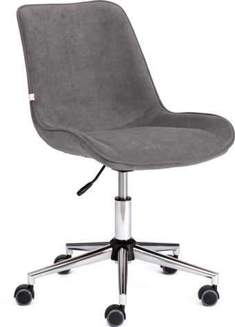 Кресло TetChair Style (флок, серый)
