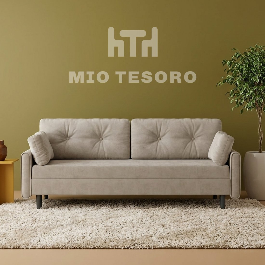 Диван Mio Tesoro Оливер SB3 (Ultra Cashmere)