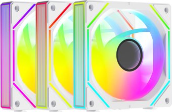 Комплект вентиляторов для корпуса Ocypus Gamma F12 Uni WH ARGB Reverse Blade 3IN1