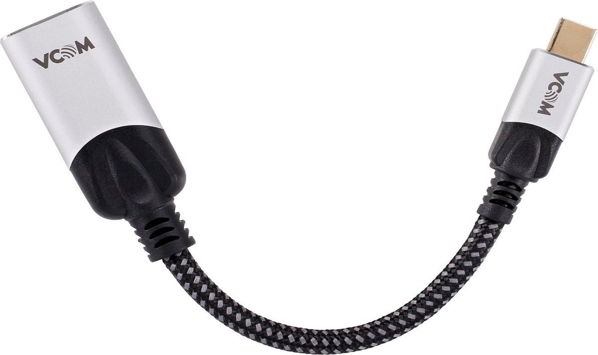 Адаптер VCOM CG616M-0.15 miniDisplayPort - HDMI (nan м, черный/серый)