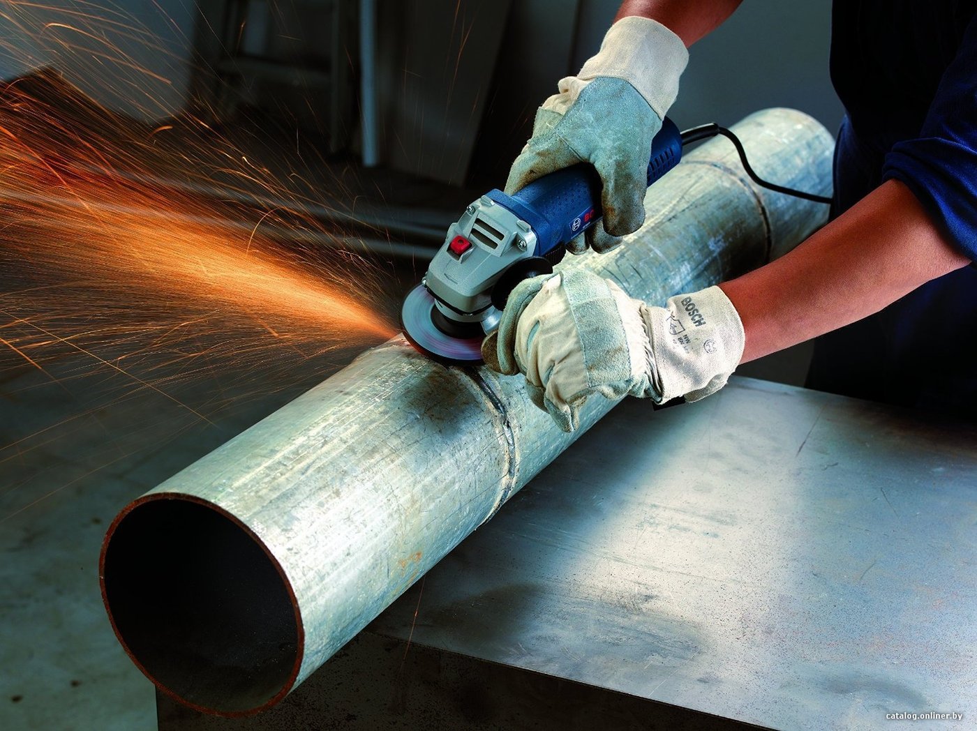 Угловая шлифмашина Bosch GWS 7-125 Professional 0601388082 (китайская версия)