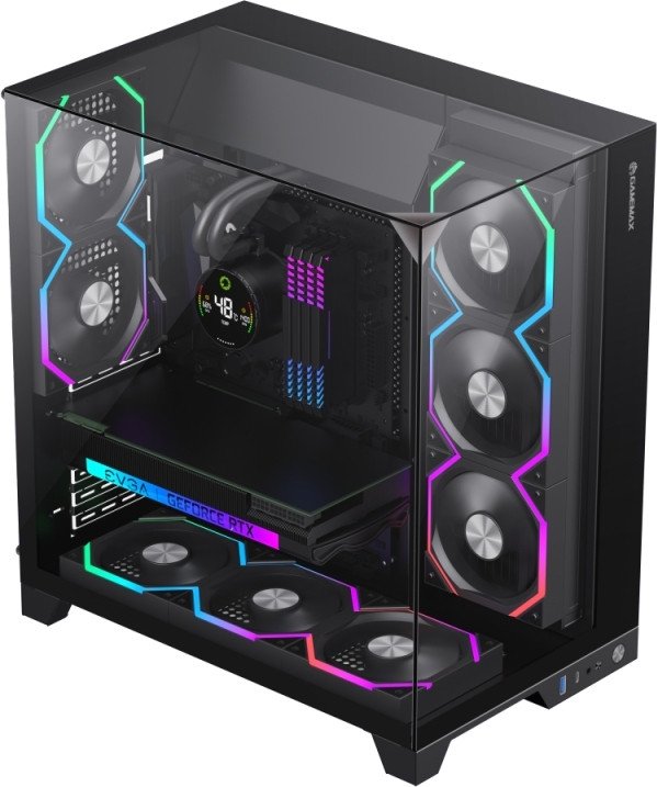 Корпус GameMax Infinity Pro BK (черный)
