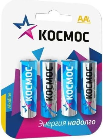 Батарейка КОСМОС LR6 4B KOCLR64BL 4 шт