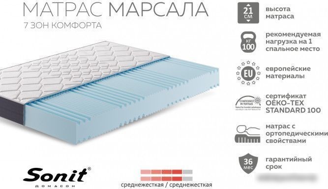 Матрас Sonit Марсала 180x200