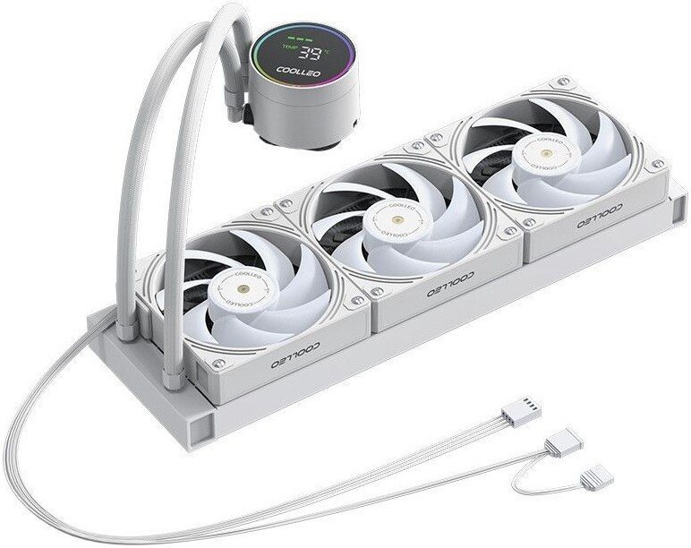 Система жидкостного охлаждения для процессора Coolleo DIG-360-WH