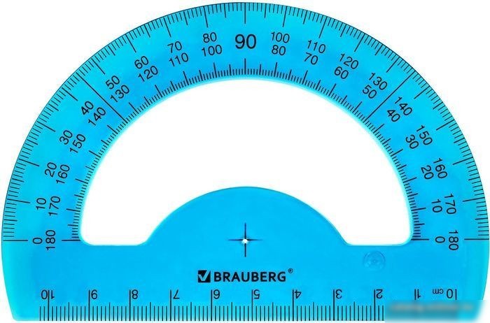 Транспортир BRAUBERG Fruity 210768