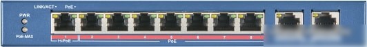 Коммутатор Hikvision DS-3E0310HP-E