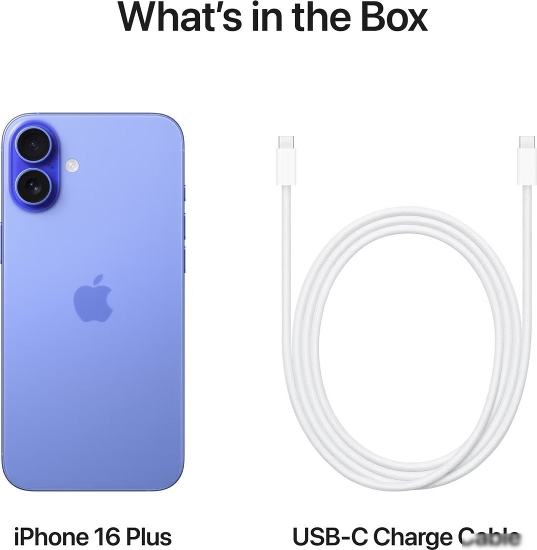 Телефон Apple iPhone 16 Plus 512GB (ультрамарин)