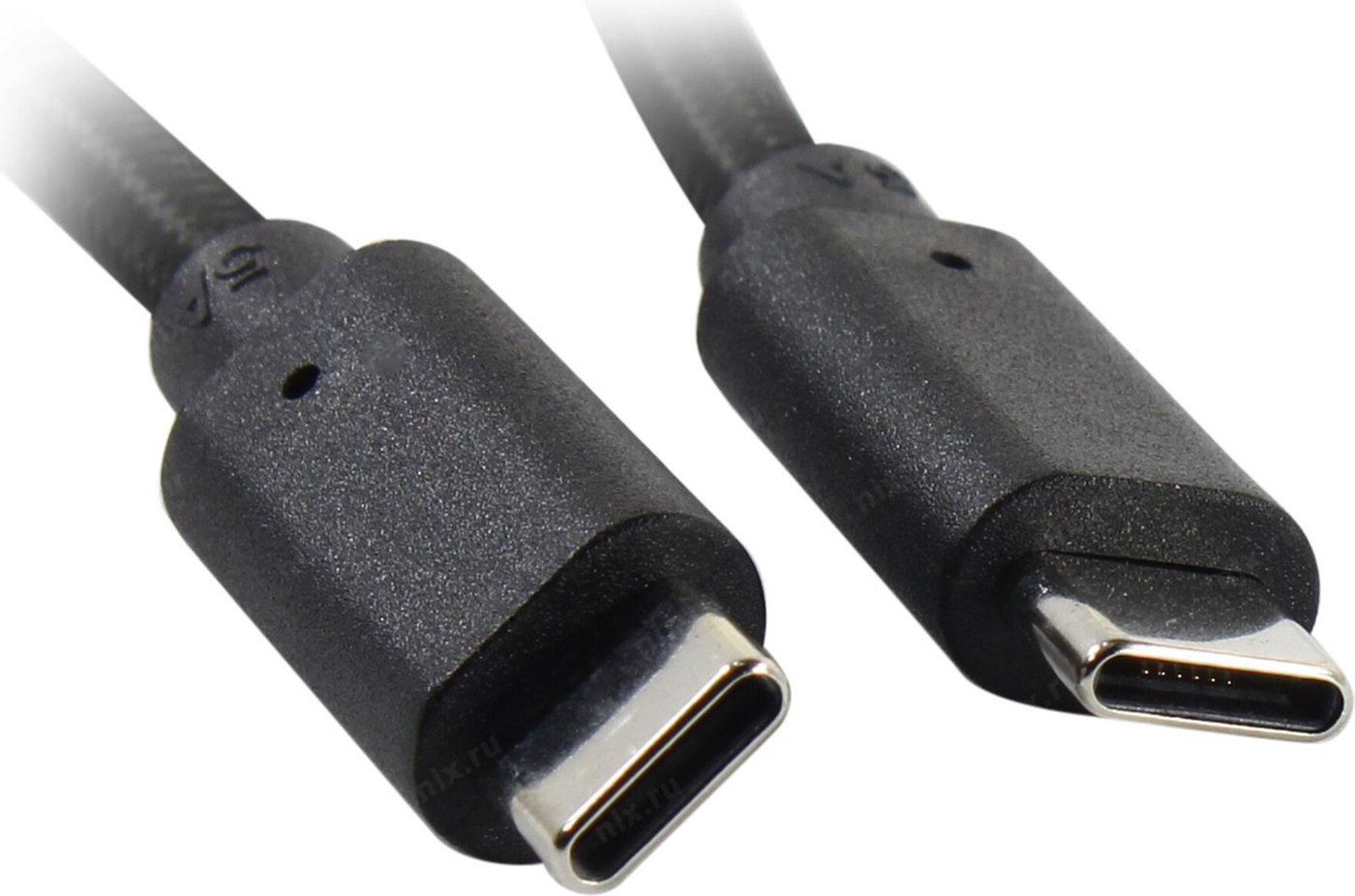 Кабель 5bites TC203-112B USB Type-C - USB Type-C (1.2 м, черный)
