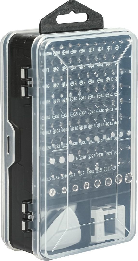 Набор отвертка с битами и головками Bort BTK-117 (117 предметов)