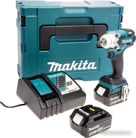 Гайковерт Makita DTW285RTJ (с 2-мя АКБ 5 Ач, кейс) Гайковерт Makita DTW285RTJ (с 2-мя АКБ 5 Ач, кейс)