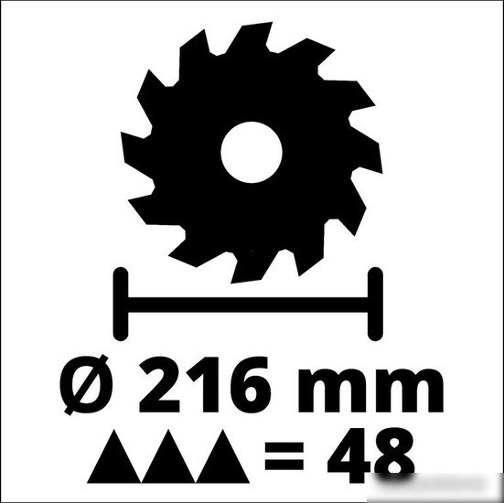 Торцовочная пила Einhell TE-SM 8 L Dual 4300866