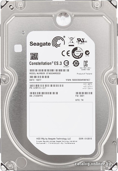 Жесткий диск Seagate Constellation ES.3 4TB (ST4000NM0033) Жесткий диск Seagate Constellation ES.3 4TB (ST4000NM0033)
