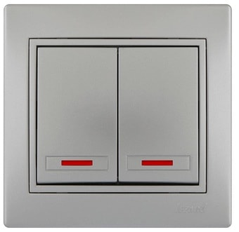 Выключатель Lezard Mira 701-1010-112