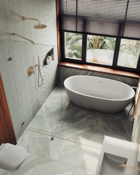 Душевая стенка MaybahGlass 79x195 MGD-259-2 (прозрачное стекло/бронза)