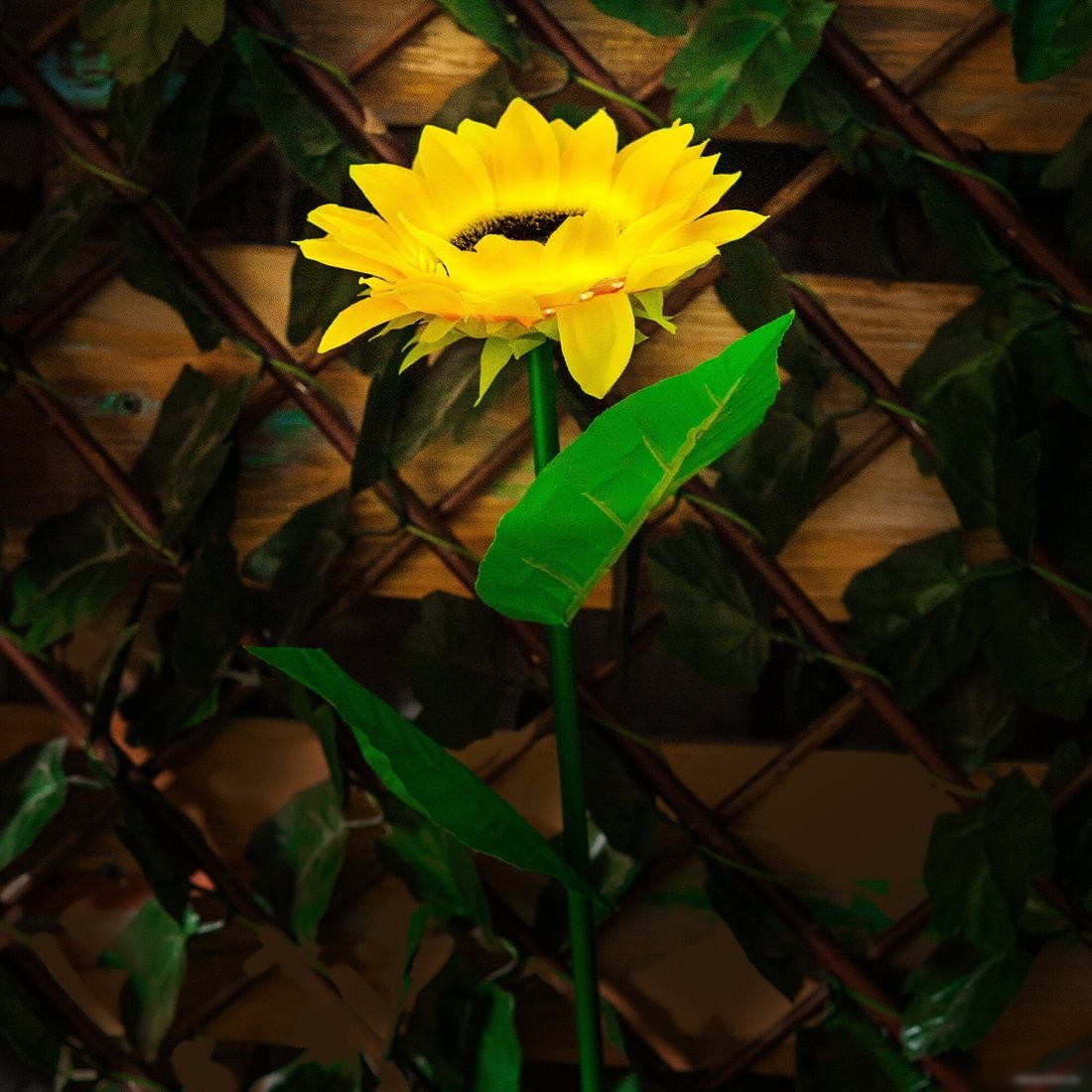 Садовый светильник Uniel USL-S-814/PT700 SUNFLOWER UL-00009378