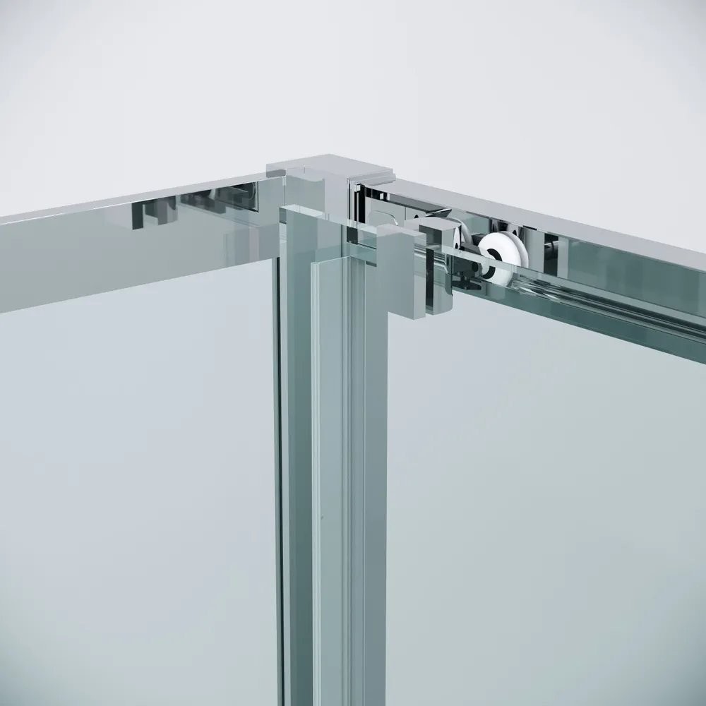 Душевой уголок Grossman Cosmo 110х100х195 120.K33.02.1110.10.00 (хром/прозрачное стекло)