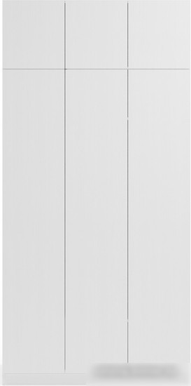 Шкаф распашной Soma Lord Lite 3-х створчатый 120x240 (белый)