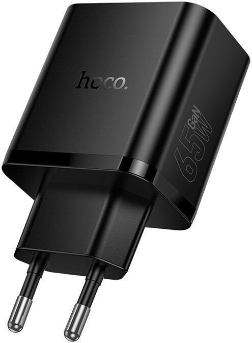 Сетевое зарядное Hoco N75 (черный)