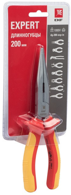 Длинногубцы EKF Expert dg-200-exp-in