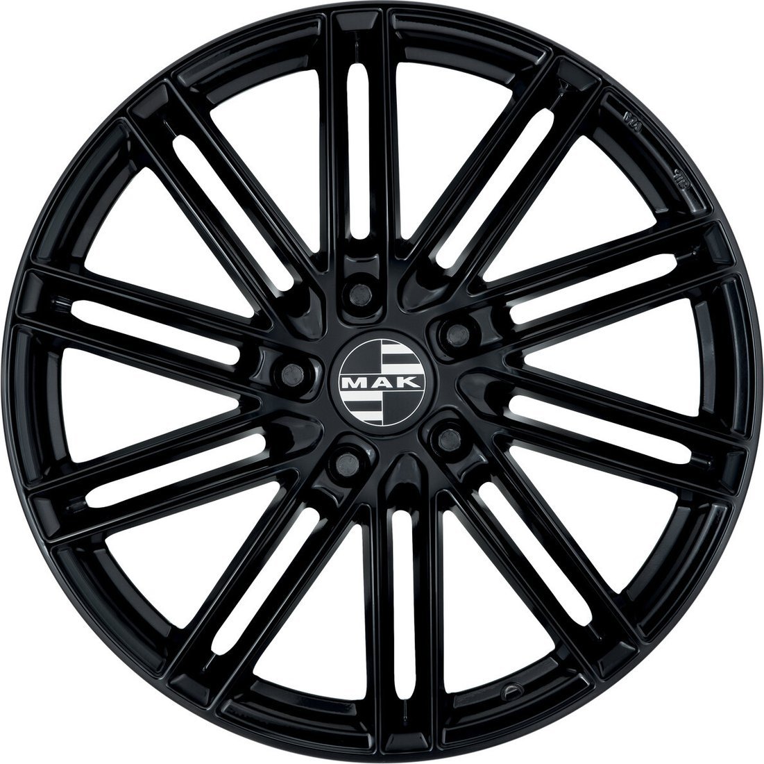 Литые диски MAK Leipzig-D 20x10.5" 5x112мм DIA 66.45мм ET 19мм Gloss Black