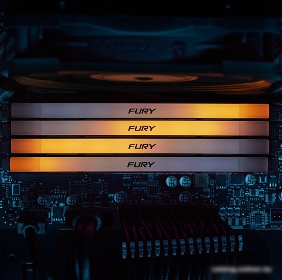 Оперативная память Kingston FURY Renegade RGB 2x8ГБ DDR4 3600МГц KF436C16RB2AK2/16