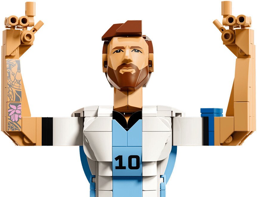 Конструктор LEGO Editions 43015 Лионель Месси – легенда футбола