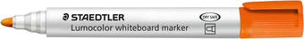 Маркер Staedtler Lumocolor whiteboard marker 351-4 (1 шт, оранжевый)