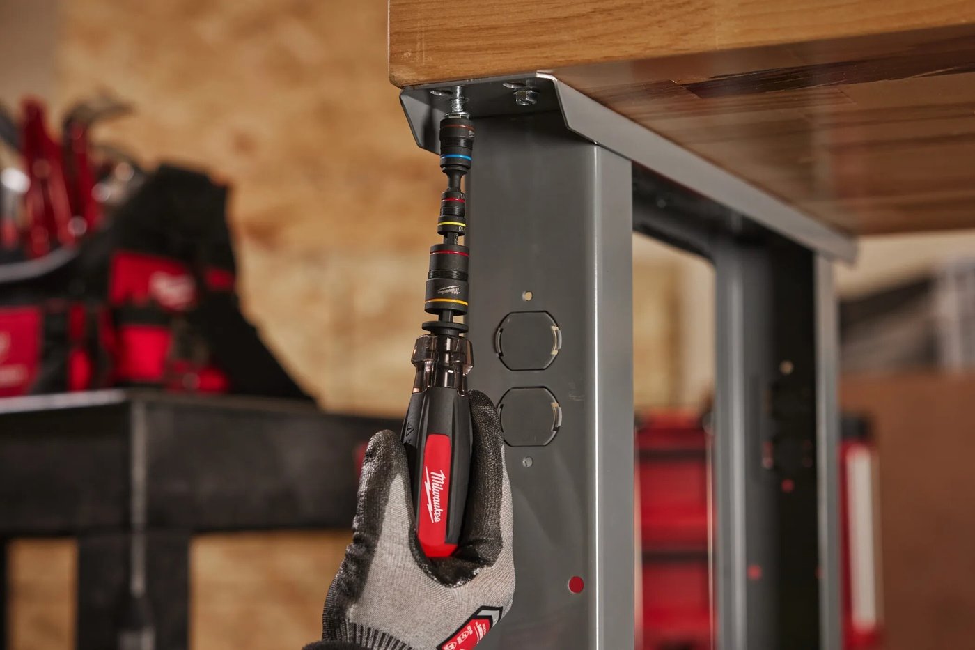 Набор отвертка с битами и головками Milwaukee 4932498179 (6 предметов)