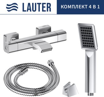 Смеситель Lauter Comfort 21YH40400 с лейкой Living Serene 21S00103