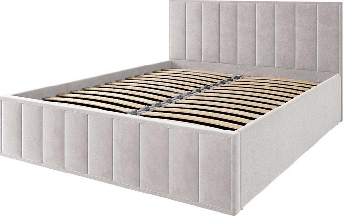 Кровать ДСВ Лана 1.6 с ПМ 160x200 (бежевый софт)