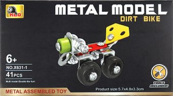 Металлический конструктор Darvish Metal model Dirt Bike SR-T-4792A