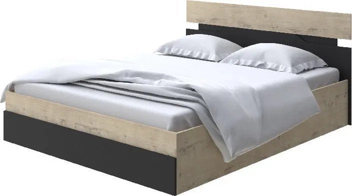 Кровать PROxSON Milton с ПМ 120x190 (бунратти/черный)