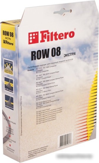Одноразовый мешок Filtero ROW 08 Экстра