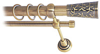 Карниз для штор Lm Decor Византия 066 2р гладкий 25/16мм (антик, 2м)