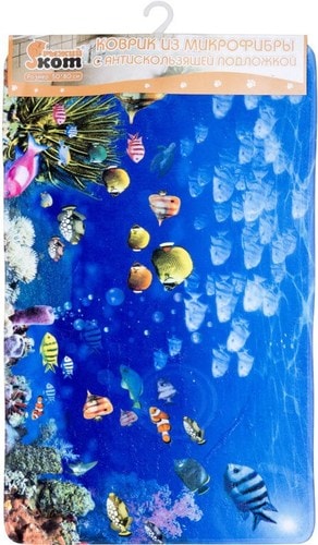 Коврик для ванной Рыжий кот Аквариум Mat-AQUA 000486
