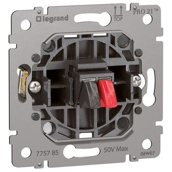 Розетка акустическая Legrand Galea Life 775785