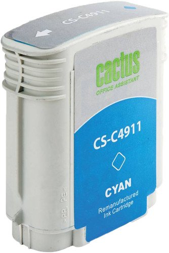 Картридж CACTUS CS-C4911 (аналог HP 82 (C4911A))