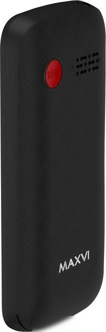 Кнопочный телефон Maxvi B100i (черный)